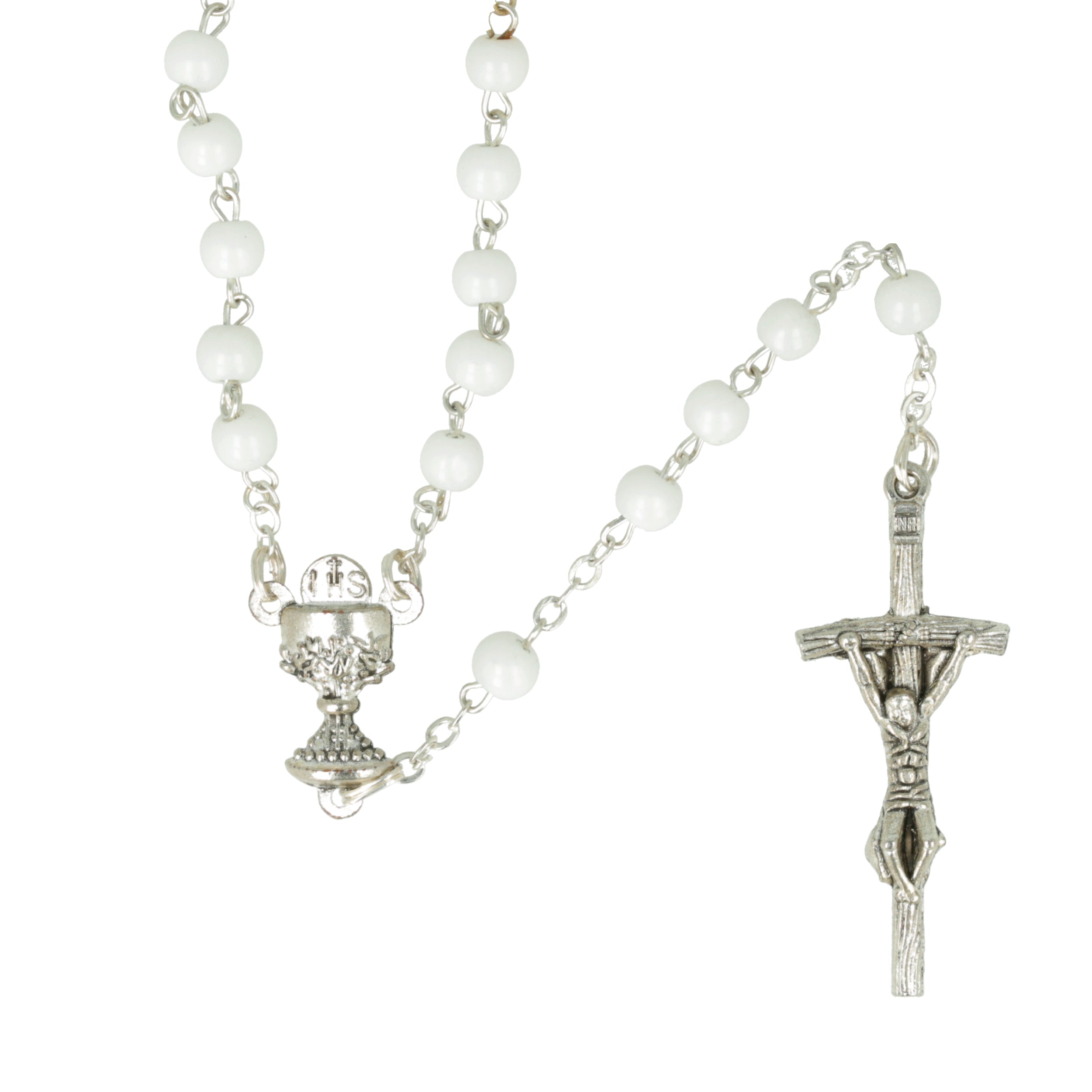 Rosary Communion Center White Nacarina. Souvenirs from Italy – Alcasatu